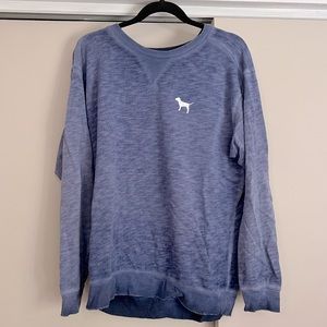 PINK Victoria’s Secret Purple Dog Logo Crewneck